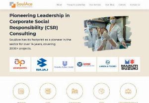 Best Corporate Social Responsibility Software - SoulAce is one of the leading research and advisory firm operating in the CSR & Development Sector space in the South Asia region working with Corporate, NGOs, Government and Funding agencies. SoulAce has established itself as a leader in the sector and is regularly invited at Conferences in South Asia and across the Globe to share its views on different social subjects.