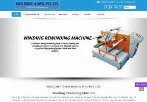Inspection Winding Rewinding Machine, Doctor Rewinder Machine - We are Manufacturer of Inspection Winding Rewinding Machine, Inspection Rewinding Machine, Doctoring Slitting Machine, Doctoring Inspection Manufacturer, Rewinding Machine, Winding Rewinding Machine India. Our Inspection Rewinding Machine, specially designed to meet the standards that effectively meet the clients requirements for Inspection and Slitter Rewinder Machine, Slitting Machine. All our Inspection Rewinding Machine is used highly for checking and for inspection of bad printed...