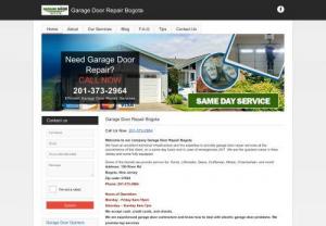 Garage Door Repair Bogota - Garage Door Repair Bogota has a legacy in New Jersey as the best contractor for residential and commercial garage door services. The response is immediate and the service excellent. Phone : 201-373-2964
