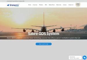 providing Sabre Software - Trawex offers pre-integrated sabre GDS, sabre GDS system and sabre XML API integration for hotelier, tour operators and travel companies worldwide.