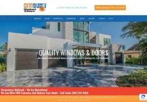 CitiQuiet Windows and Doors - Windows and doors engineers that install high‐quality impact windows and doors, providing a turnkey service to clients starting with the initial design, engineering and permitting, installation and finish work.