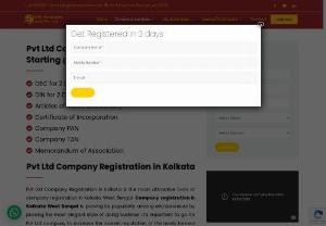 PVT LTD COMPANY REGISTRATION IN KOLKATA - SLPL is a  right place for pvt ltd company registration.