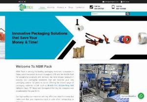 Best Packaging materials Companies in Sharjah - NBM Pack is among the leading packaging companies in Sharjah, which has made its mark throughout UAE and the Middle East for exceptional products and services. They have always believed in keeping your packaging standards high and become your only packaging partner for years to come. Offering the widest range of packaging materials in UAE such as Stretch Film, Bubble Roll, Adhesive Tape, PP Strap, and Corrugated Roll, etc. And they are the most trusted company in Sharjah, UAE.