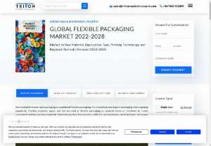 Global Flexible Plastic Packaging Market Trends, Share 2019-2027 - Global flexible plastic packaging market is expected to display an upward trend by growing at a CAGR of 4.22% and 3.68%, in terms of revenue and volume respectively during the forecasting period of 2019-2027.