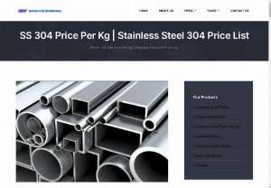 SS 304 price per kg - We are leading Manufacturers, Supplier, Dealers, and Exporter of 304 Stainless Steel Pipes in India. Our 304 Stainless Steel Pipes are available in different sizes, shapes, and grades.SS 304 price per kg