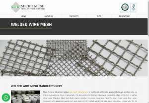 Welded Wire Mesh Manufacturers, Welded Wire Mesh Prices And Fabric - Welded Wire Mesh Manufacturers in Delhi: Best welded wire fabric supplier, dealer and exporter company in India. Buy welded wire mesh products at best prices.