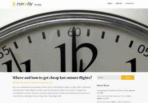 Where and how to get cheap last minute flights? - If you are a flexible and spontaneous traveler and you are looking to snap up a flight deal its well worth considering last minute flights in order to get the best price. In that case, its good to keep some considerations in mind. In this post well have a look at some of these considerations and lll also try to share with you some tips on how to bag a last minute flight deal.