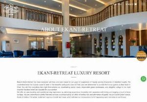EKANT-RETREAT LUXURY RESORT in Chail - Resort Ekant Retreat has been designed with love and care based on our years of experience of happily serving thousands of Satisfied Guests. We understand what the tourists come to seek in this beautiful and quaint town of Chail, and are determined to provide that to our guests as best hotel in Chail. You will find everything here right from pristine air, breathtaking scenic views, impeccable green landscapes, and delightful valleys to the most essential facilities....