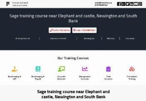 Sage training course near Elephant and castle, Newington and South Bank - If you are looking for Sage courses near Elephant and Castle (SE1, SE11, SE17), our Finchley Connect training centre is just thirty minutes away.