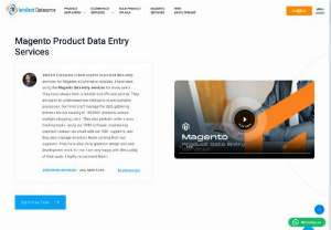 Best Magento data entry - Our Magento data entry team has 12 years experience and expertise to handle simple,  configurable,  grouped,  bundle product types and also process bulk product import,  image,  attribute management services for all Magento online stores worldwide.