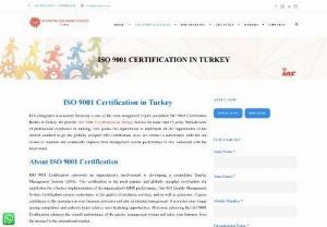 iso 9001:2015 Certification turkey | ISO 9001 Certification Services in turkey - ISO 9001:2015 Certified means an organization has met the requirements in ISO 9001 Quality management System requirement. ISO 9001 evaluates whether your Quality management system is appropriate and effective, while forcing you to identify and implement improvement.