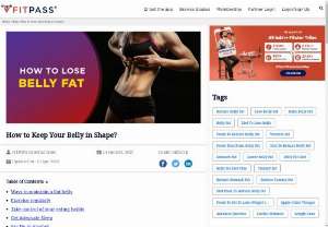 10 Easy Ways To Lose Belly Fat - How to lose belly fat? Check out these 10 simple and effective ways to lose belly fat and avoid related diseases like heart disease, type-2 diabetes, and other conditions.