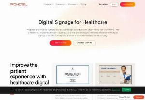 Healthcare Digital Signage Software in United States - Revolutionize the communication in your hospitals, clinics and other health facilities with healthcare digital signage software solutions. Try Free Now!.