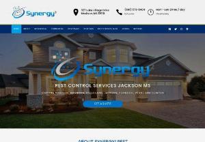 Synergy - Synergy is a five-star, family owned and operated pest and wildlife control company based in Madison, Mississippi. With our many years of experience, we know how to get rid of all the pesky pests that are around your home or business. || Address: 327 Lake Village Dr, Madison, MS 39110, USA || Phone: 601-718-0262