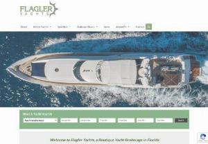 Flagler Yachts - Licensed Yacht Brokers: Sportfish, Motor Yachts, Express Boats, Center Consoles and Mega Yachts. We broker manufacturers such as Viking, Westport, Sunsseker, Hargrave, Horizon, Intrepid, Sea Vee, Vicem, Marquis and Hatteras.