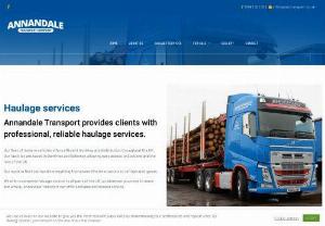 Road Haulage Services UK | Annandale Transport Co Ltd - In the past few years, the UK road haulage industry has improved a lot with the incorporation of recent technological enhancements. Annandale Transport Co Ltd provides Road haulage services. Call us at:- 01683 300 333.