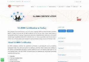 SA 8000 Certification Provider in Turkey | ISO Certification for Social Accountability Service - SA 8000 worker representative(s): One or more worker representative(s) freely elected by workers to facilitate communication with the management representative(s)