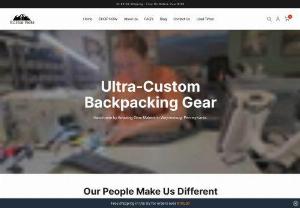Dyneema - Ultralight & Ultra-Custom Backpacking Gear. High quality handmade products made to order. Backpacks, Dry Bags, Stuff Sacks, Backpacking and hiking gear.