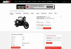 Jawa Forty Two Price in India - Looking for Jawa Forty Two on road price in India? Check out Jawa Forty Two Price, mileage, reviews, images, specs, new model and more at autoX.
