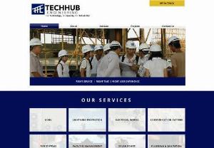 Techhub Engineering Co., Ltd - Techhub was established in 1995. We are a leading Engineering company in Myanmar with over 200 projects completed till date. Our core competencies include M&E, ACMV, Solar, Lightning Protection, Fire Systems, Communications, Energy stations, Facilities Management, Consulting.