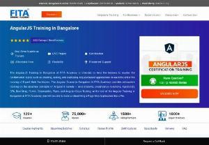 AngularJS Training in Bangalore - AngularJS is a fundamental framework for changing web applications. It lets you use HTML as your template language. Looking for angular training in bangalore? Walk into FITA. We provide the best infrastructure with well-experienced trainers in angular course in bangalore. Students can get better assistance for placement.
