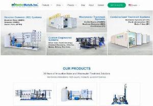 Enviromatch Inc. | Water & WasteWater Treatment Systems - Enviromatch, Inc. is an original manufacturer of water and wastewater treatment systems. Ranging from standard packaged units to custom built plants.