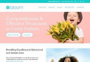 Bloom Behavioral Solutions - Excellence in Behavioral and Autism Care in Jacksonville, Florida - Bloom Behavioral Solutions is a Behavioral Health Clinic in Jacksonville Florida Specializing in Autism Diagnosis & Treatment. They currently serve Jacksonville, the Beaches, and surrounding counties by providing clinical and on-site services. They specialize in autism treatment, autism evaluations, and communicative disorders. The range of their quality care  services they offer at Jacksonville, Florida.