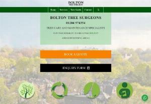 BOLTON TREE & STUMP REMOVALS/BOLTON TREE SURGEON - Bolton Tree Surgeon carry out all types of tree surgery work, including tree removals, pruning, felling and stump removals. We have a mixture of residential and commercial clients, including landlords, homeowners, property management companies, the local government and offices. We provide free quotes and with an aim to win your business, we are always competitive. Please get in touch now to arrange your free quote.