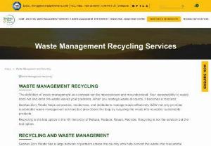 Recycling and Waste Management Service | Saahas Zero Waste - Waste Management Recycling  Saahas Zero Waste offers a comprehensive and smart recycling and waste management services in India, that helps to save valuable landfill space and protect the environment and surrounding communities. Contact now!