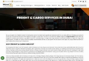 Cargo Services In Dubai - The Move It is a professional Packing, Moving, Storage & Cargo services provider in Dubai, we do provide the best Cargo Services In Dubai. If you want a reliable cargo service in Dubai then The Move It is the best option for you. We will provide you 100% guaranteed cargo service. Feel free to visit our website and call us now to inquire for our services.