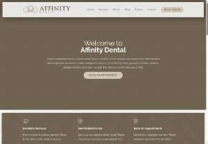 Screenshot of Affinity Dental