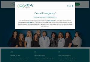 Affinity Dental - At Affinity Family Dental Care in Orleans, we strive to alter the way that you experience dentistry. We aim to exceed your expectations by providing you with a WOW! experience that diminishes fear and makes future visits enjoyable. Our professionals are trained in every area of dentistry and most importantly, we always have your best interests at heart.