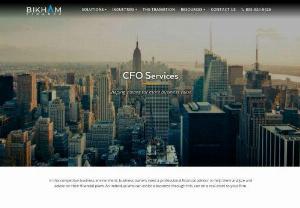Outsourced CFO Services - At bikham finance, we provide Outsourced CFO services and virtual CFO services to consulting your startup accounting businesses.