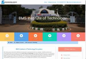 BMS Institute of Technology | BMS Institute of Technology Bangalore - BMSIT - BMS Institute of Technology popularly known as BMSIT is a sister institution of BMS College of Engineering. BMS Institute of Technology Bangalore Admission Helpline - 09620727755
