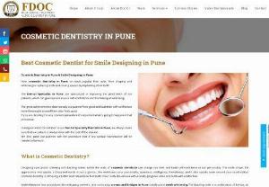 cosmetic Dentistry in Pune - Now, cosmetic dentistry in Pune so much popular than ever, from shaping and whitening to replacing teeth and closing spaces by implanting other teeth.

The Dental Specialist in Pune, are specialized in improving the good teeth of our patients, which can give improve in your self-confidence and the feeling of well-being.