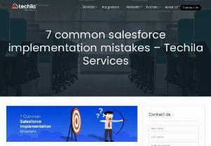 7 Common Salesforce Implementation Mistakes - One of the biggest challenges faced by a business organisation in the age of digital marketing is efficiently handling their complicated customer database. As years have passed, businesses have majorly diversified and new competitors are entering the market at a lightning speed. Also, new technological advancements are making their way into every sector of the industry, making it mandatory for businesses to keep up with this change.