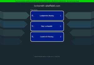Local Locks Ltd Sheffield - Welcome to Local Locks Ltd Sheffield. We are a leading emergency locksmith in Sheffield, one that genuinely operates 24 hours per day, 7 days per week, 365 days per year. Having many years experience, we have the right knowledge to help you with your requirements. As a professional Sheffield locksmith, we are able to assist with all types of lock and key issues, whether that is lock repairs, replacements or new keys cutting. Our emergency locksmith Sheffield service use advanced techniques to...