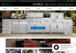 Garage Storage Cabinets, Home Bar, Outdoor Kitchen, BBQ Grill | NewAge Products (CA) - Premium cabinets and customizable home storage solutions to improve your living space. NewAge Products makes it easy for you to enjoy life, in its place.