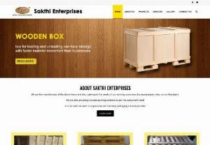 Wooden Box makers in Chennai | Sakthi Enterprises - Sakthi Enterprises is well known to be the best wooden box, crates, pallets, plywood box makers in Chennai. For More Deteil Contact us.