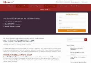 How to add new partner in an LLP? - Know how to add new llp partner in India. Follow the procedure and steps required to add new partner in llp and the duties of new partner.