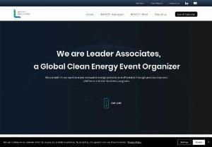 Leader Associates - Leader Associates provides with clients premium solutions in the fields of professional event organization and customized business services. We are dedicated to build relationships, bring worldwide know how and create new commercial opportunities for our clients in the renewable energy industry.