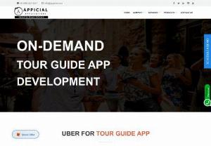 On Demand Tour Guide App Development - Appicial offers uber for tour guides app development with latest features Uber for tour guide lends a helping hand to all the tourists out there. If we are lacking adequate information about the place we are going, we can\'t engross in the beauty of the place. Thus, it cannot have an impact on us. The tour guides provided by Uber for tour guide save the tourists\' from a boring tour. They come up with the historical relevancies, variances, and the uniqueness of the place. The tour guides trigger
