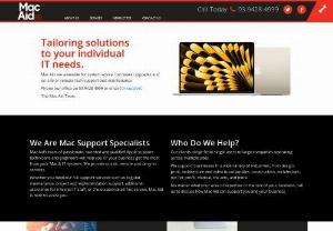 Mac Aid - Mac Aids team of passionate, talented and qualified Apple support technicians and engineers will help your business get the most from your Mac & IT systems.