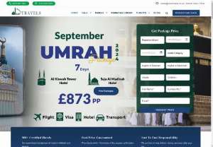 Dua Travels - Dua Travels is the best agency to book your Hajj and Umrah Packages from UK. We are ATOL protected and providing best services at cheap rates.
