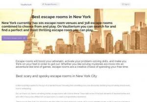 VaulteriumNewYorkCity - Vaulterium is an online marketplace that allows you to discover and book escape rooms in your area