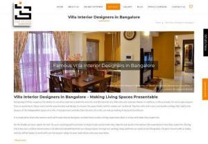 Villa Interior Designers in Bangalore | The Studio - Villa Interior Designers in Bangalore - The Studio offers Luxury villa interior designing solutions that stands out from the rest. Talk to our interior decorators now!