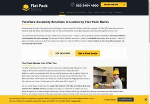 Flat Pack Mates - Flat Pack Mates helps Londoners when their ready-to-assemble furniture is giving them a hard time. Flat pack assembly is quite easy when you have a trusted partner at your side. With over a decade of experience and countless satisfied customers, Flat Pack Mates is your go-to provider of IKEA assembly. Any other brand of ready-to-assemble fittings? No problem.