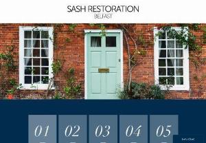 Sash Restoration Belfast - Sash Restoration Belfast is a family run business with over 35 years experience in the heart of Belfast, Northern Ireland. Sash Restoration Belfast has established an excellent reputation for restoring, repairing and manufacturing quality, custom-made sash windows across Belfast. For over 35 years, our skilled craftsmen have ensured that unsurpassed quality and detail go into every sash window we manufacture for our customers. We take pride in this tradition and it is our commitment to you.