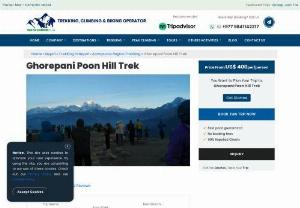 Ghorepani Poon Hill Trek - Ghorepani Poonhill trek is one of short and convenient trekking route around Annapurna region that any travelers with moderate physical fitness level can join in to make his journey a life-time memory.