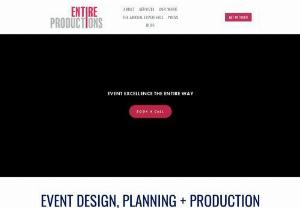 best event planning companies - Entire Production is one of the best corporate event planning companies in San Francisco. Let Our Team of Experts Create and Manage Your Next Corporate Events. Call Today!